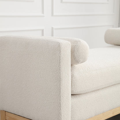 1st Choice Elegant Ivory Bench: A Blend of Style & Comfort for Your Home