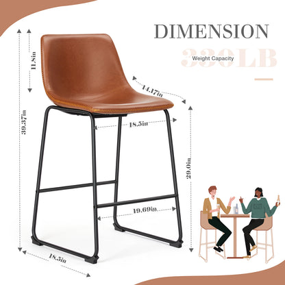 1st Choice Premium Counter Height Bar Stools in Unparalleled Comfort & Elegant Style