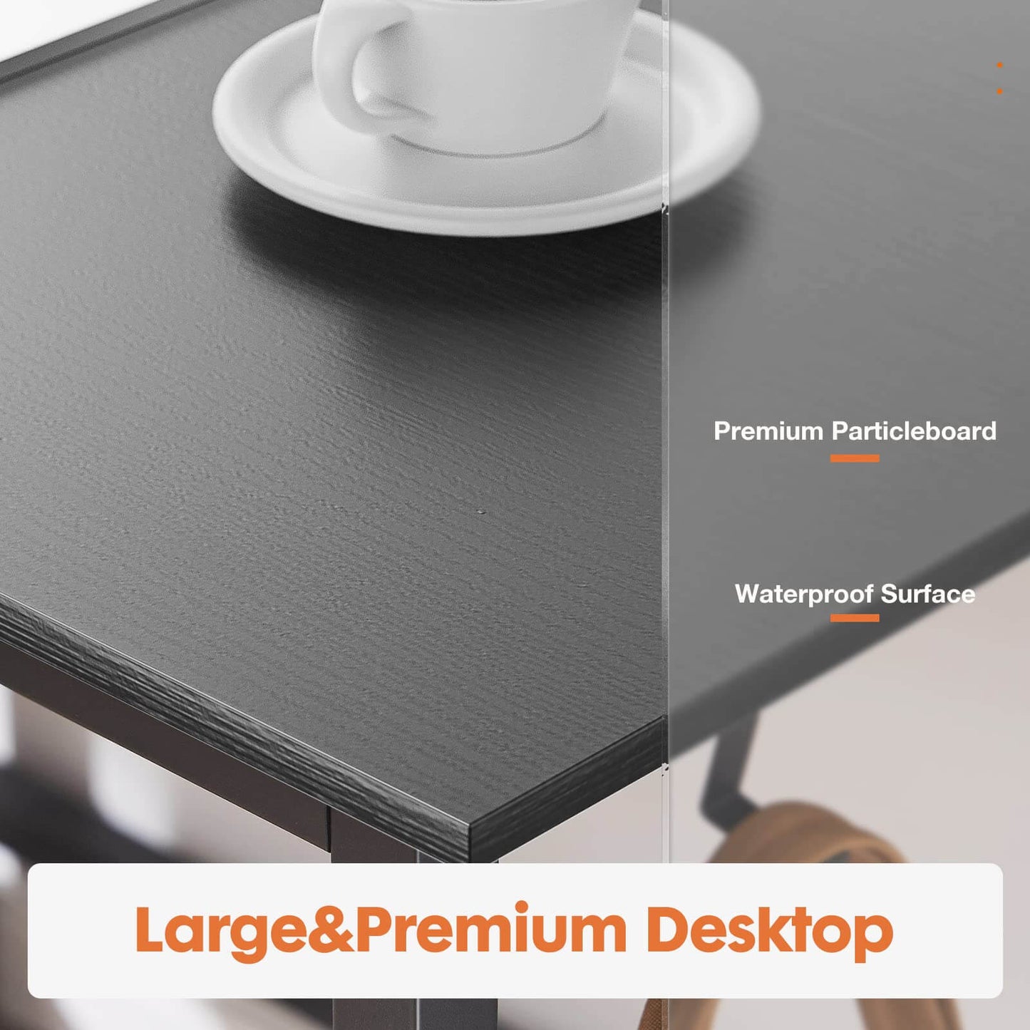 1st Choice Black Iron Office Desk: Elegance Meets Functionality
