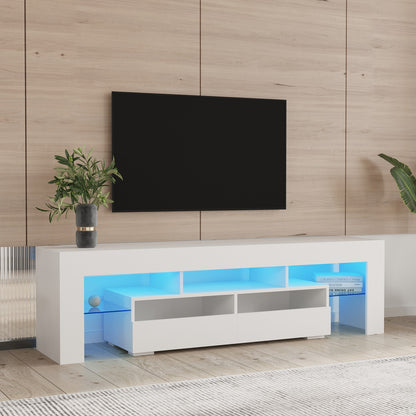 1st Choice Modern Living Room Furniture TV Stand Cabinet in White