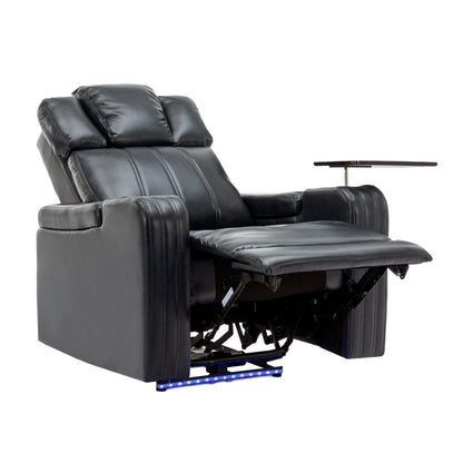 1st Choice Theater Recliner with 360° Swivel Tray Table