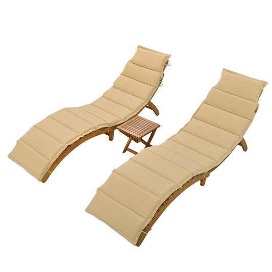 1st Choice  Luxury Comfort Outdoor Patio Lounge Set with Foldable Tea Table