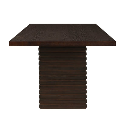 95INCHES DINING TABLE (Espresso) - 1st Choice Furniture Direct