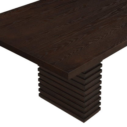 95INCHES DINING TABLE (Espresso) - 1st Choice Furniture Direct