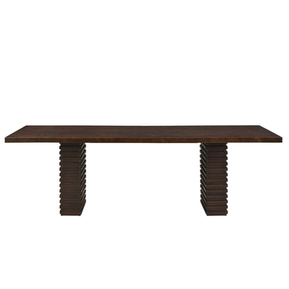95INCHES DINING TABLE (Espresso) - 1st Choice Furniture Direct