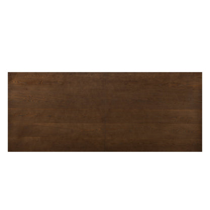 95INCHES DINING TABLE (WALNUT) - 1st Choice Furniture Direct