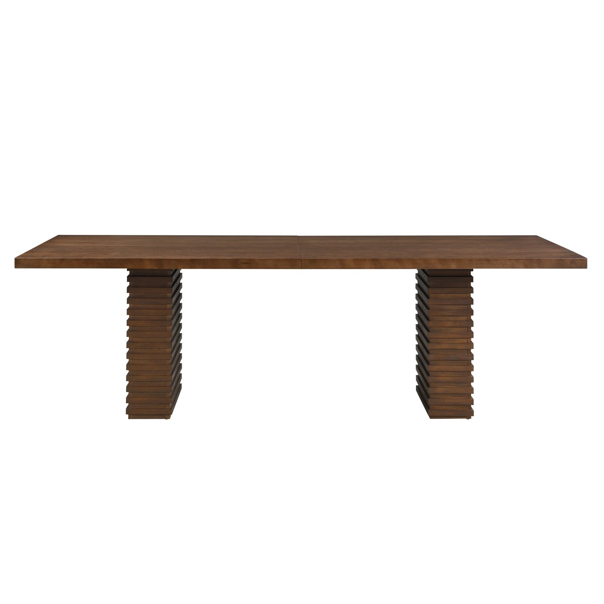 95INCHES DINING TABLE (WALNUT) - 1st Choice Furniture Direct