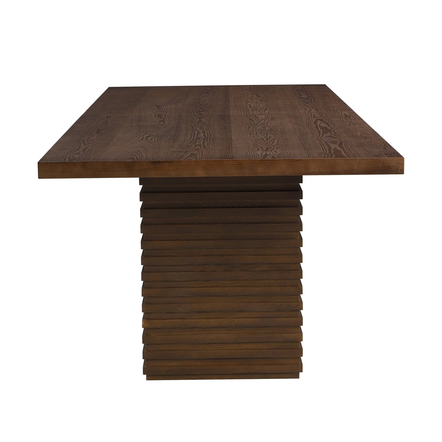 95INCHES DINING TABLE (WALNUT) - 1st Choice Furniture Direct