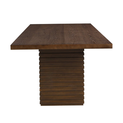 95INCHES DINING TABLE (WALNUT) - 1st Choice Furniture Direct