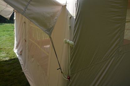 9.8 x13ft with canopy, Inflatable Camping Tents with Hand Pump, Air Glamping Tents, Easy Setup Waterproof and Windproof Blow up Tent Beige - 1st Choice Furniture Direct