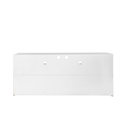 1st Choice White Modern contracted LED TV Cabinet with Storage