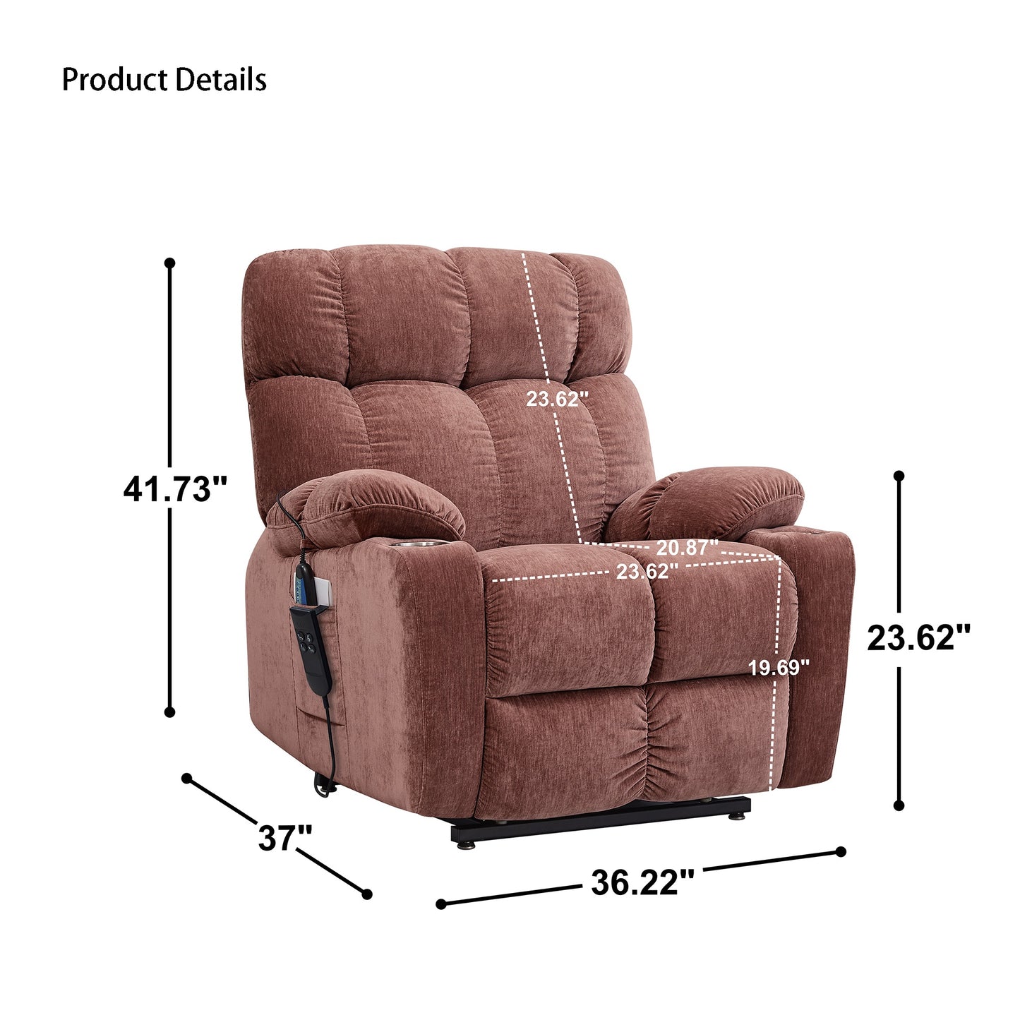 1st Choice Modern Motor Power Lift Recliner Massage Chair for Elderly