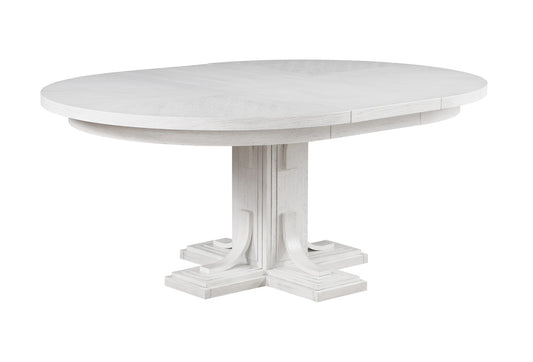 Sunset Trading Dover 54 Round to 72" Oval Expandable Pedestal Dining Table