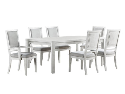 Sunset Trading Dover 7PC 60-78-96" Rectangular Expandable Dining Table Set