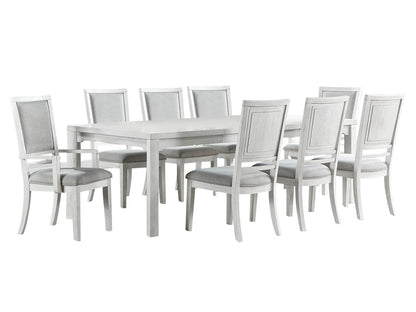 Sunset Trading Dover 9PC 60-78-96" Rectangular Expandable Dining Table Set