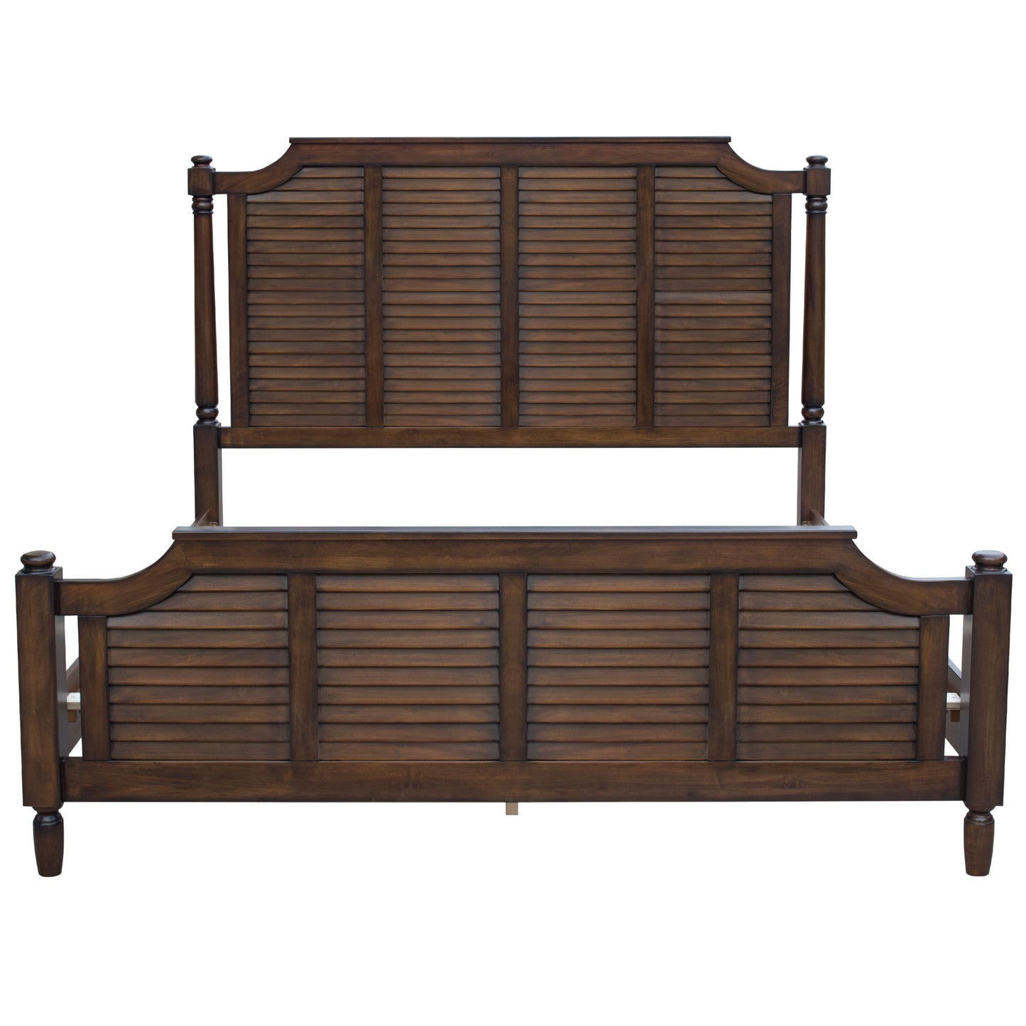 Sunset Trading Bahama Shutter Wood 5 Piece Queen Bedroom Set