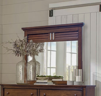 Sunset Trading Bahama Shutter Wood Mirror