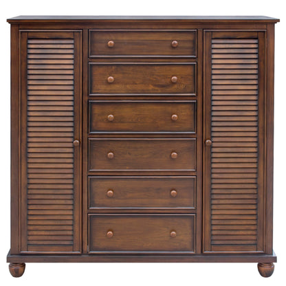 Sunset Trading Bahama Shutter Wood Armoire