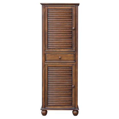 Sunset Trading Bahama Shutter Wood Tall Cabinet