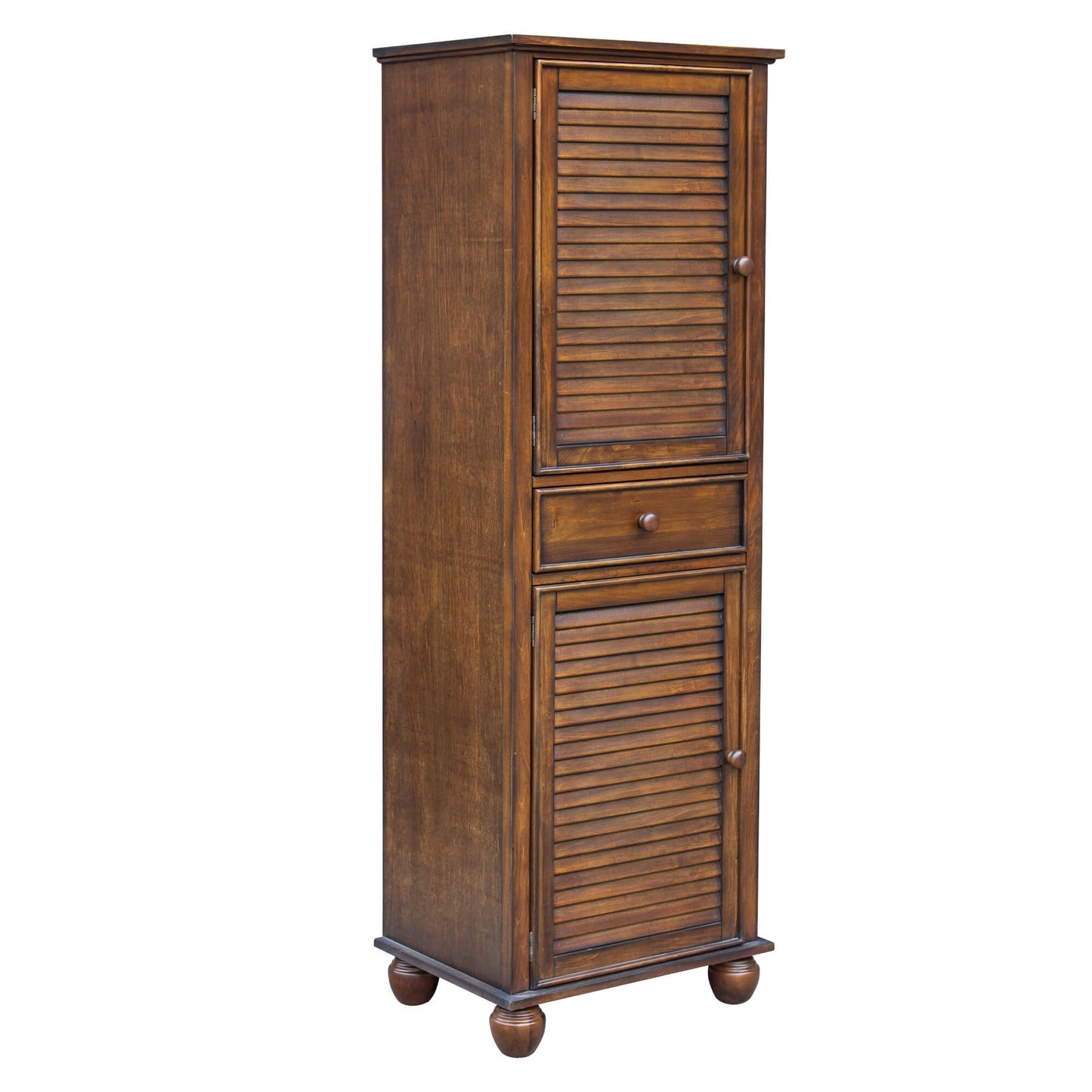 Sunset Trading Bahama Shutter Wood Tall Cabinet