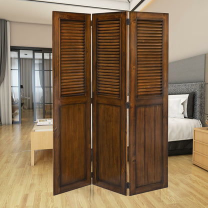 Sunset Trading Bahama Shutter Wood Room Divider