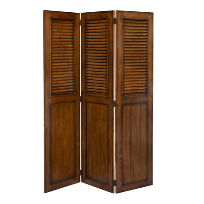 Sunset Trading Bahama Shutter Wood Room Divider