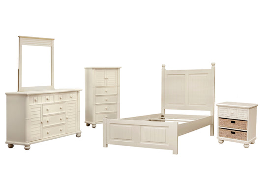 Sunset Trading Ice Cream at the Beach 5 Piece Twin Bedroom Set