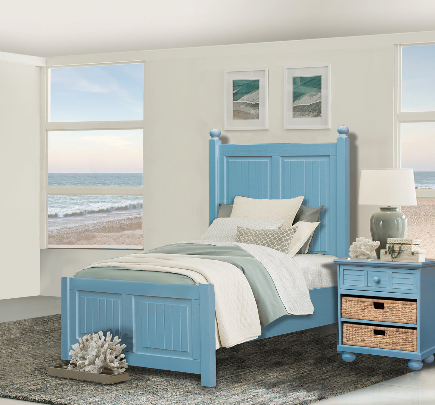 Sunset Trading Cool Breeze Twin Bed