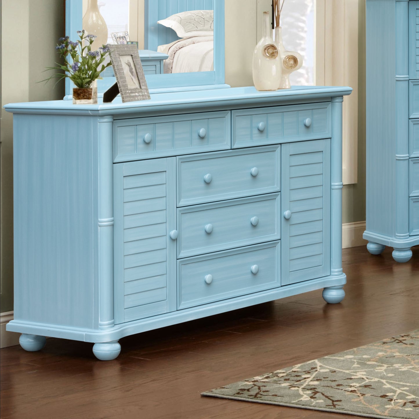 Sunset Trading Cool Breeze Bedroom Dresser