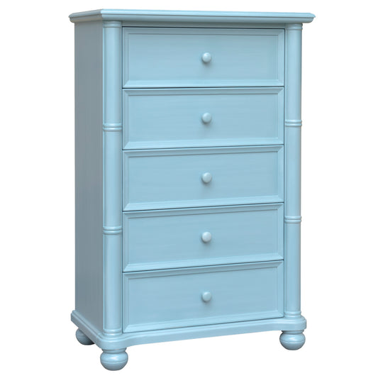 Sunset Trading Cool Breeze 5 Drawer Bedroom Chest