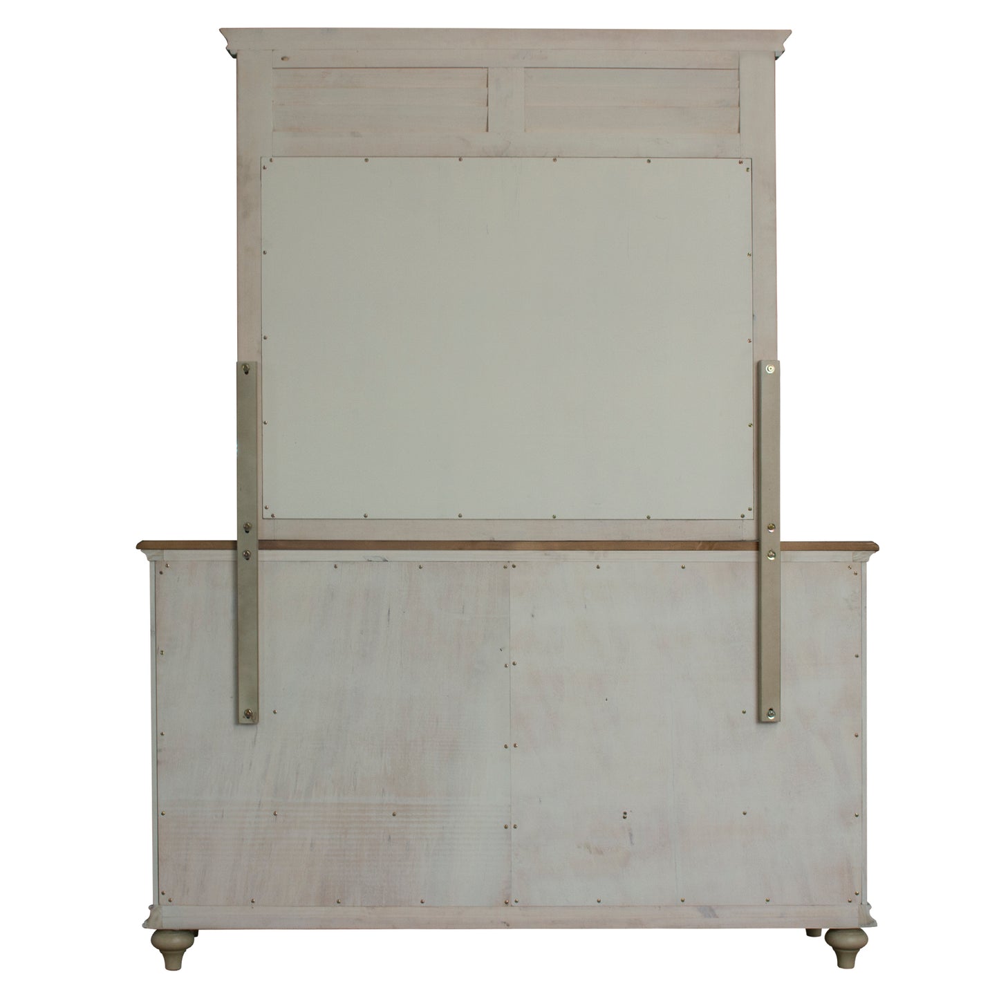 Sunset Trading Shades of Sand Dresser with Shutter Mirror