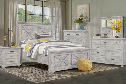 Sunset Trading Crossing Barn 5 Piece Queen Bedroom Set