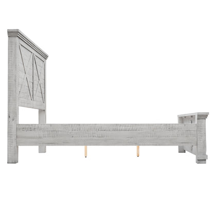 Sunset Trading Crossing Barn Queen Wood Panel Bed