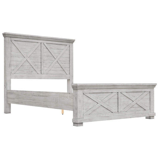 Sunset Trading Crossing Barn Queen Wood Panel Bed