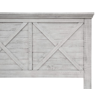 Sunset Trading Crossing Barn King Wood Panel Bed