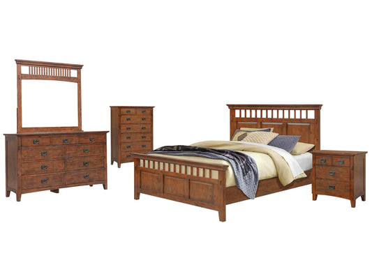 Sunset Trading Mission Bay 5 Piece Queen Bedroom Set