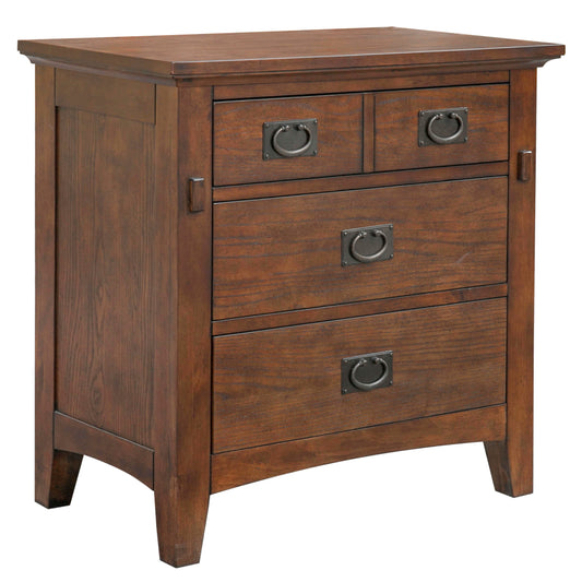 Sunset Trading Mission Bay 3 Drawer Nightstand