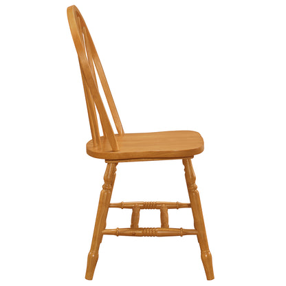 Sunset Trading Oak Selections Windsor Arrowback Dining Chair