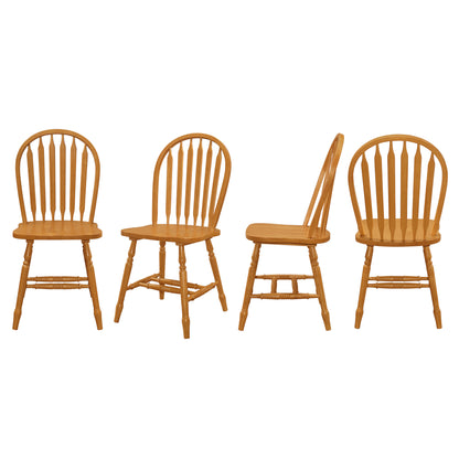 Sunset Trading Oak Selections Windsor Arrowback Dining Chair