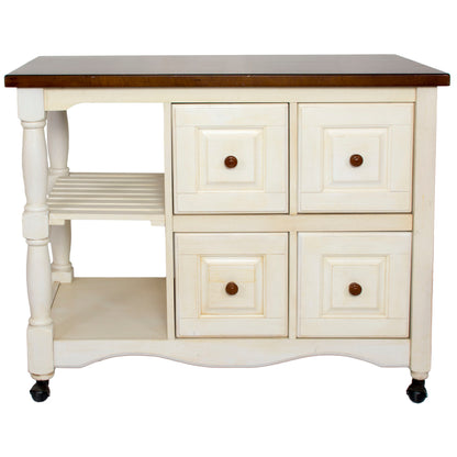 Sunset Trading Andrews Kitchen Cart