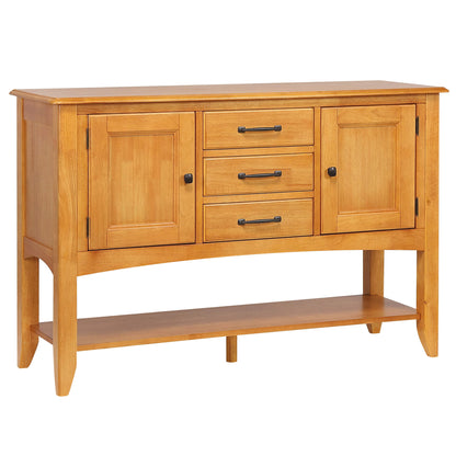 Sunset Trading Selections Sideboard with Large Display Shelf