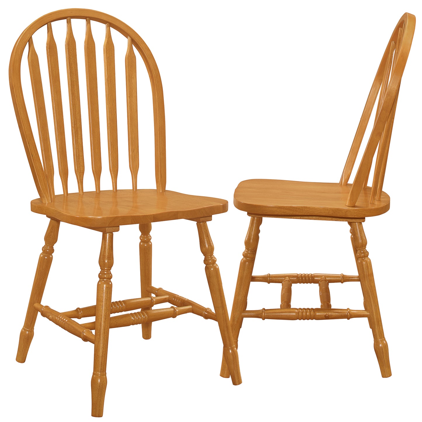 Sunset Trading Oak Selections Arrowback Dining Side Chair