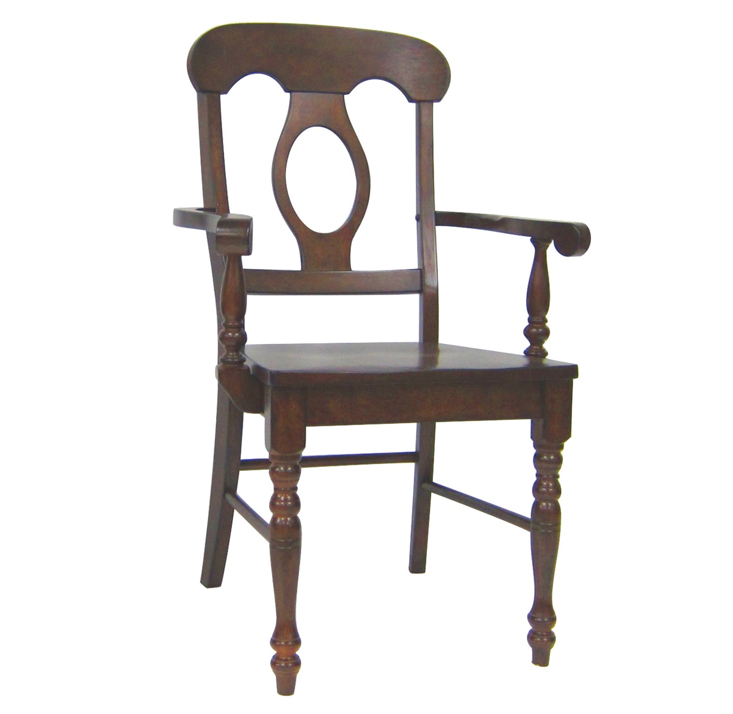 Sunset Trading Andrews Napoleon Dining Chair with Arms