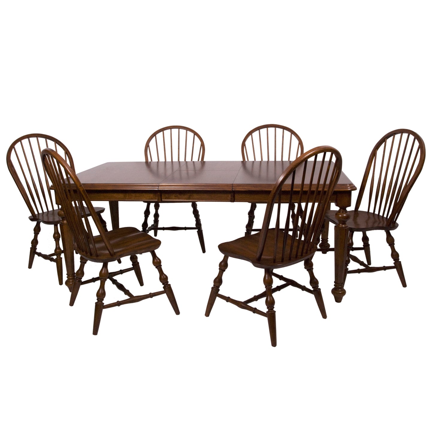 Sunset Trading Andrews 7 Piece 58-76" Rectangular Extendable Dining Set