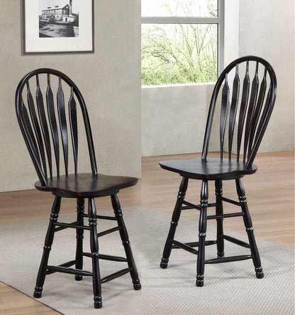 Sunset Trading Selections 24" Counter Height Swivel Barstool