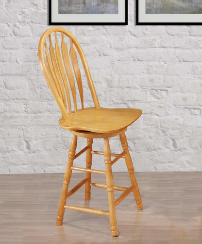 Sunset Trading Selections 24" Counter Height Swivel Barstool