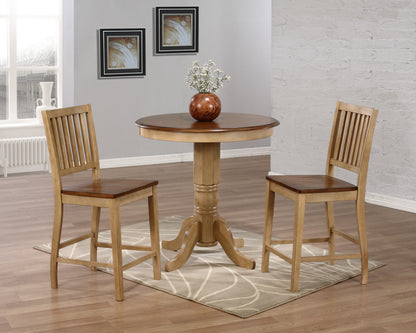 Sunset Trading Brook Slat Back Barstool