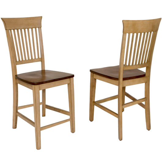 Sunset Trading Brook Fancy Slat Barstool