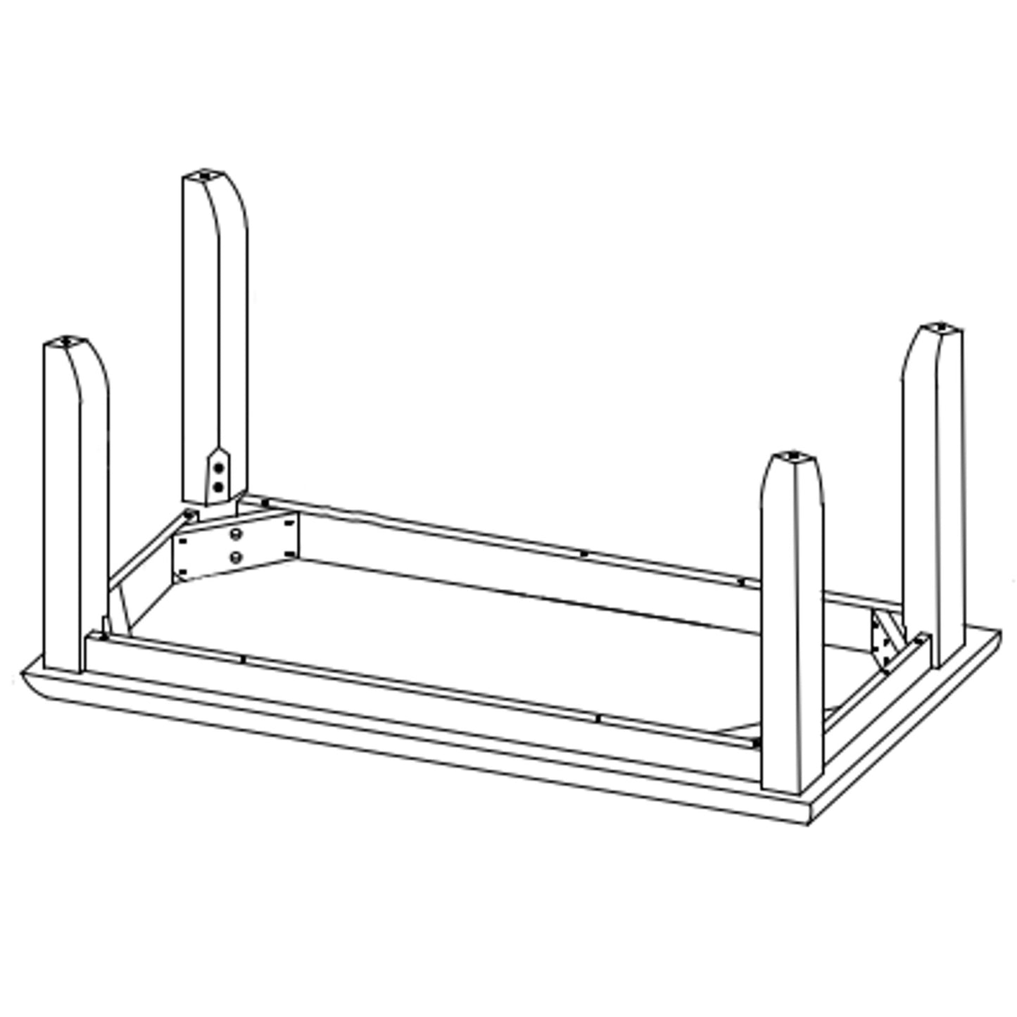 Sunset Trading Brook 42" Dining Bench