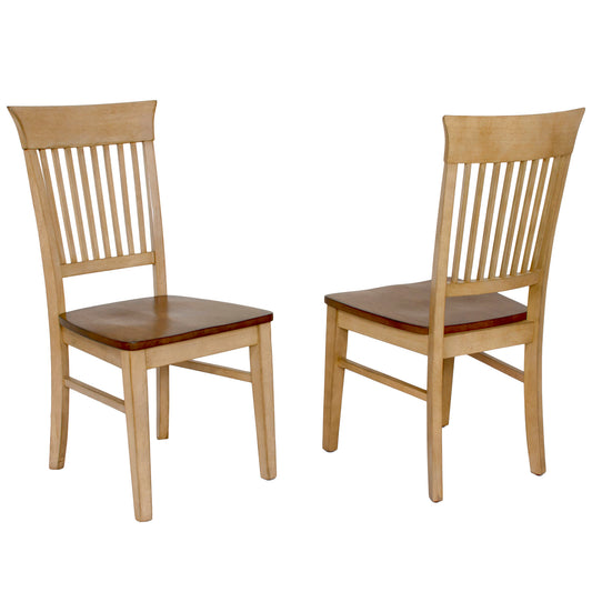 Sunset Trading Brook Fancy Slat Dining Chair